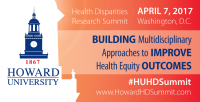 (BPRW) Health Disparities Researchers Summit at Howard University 
