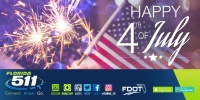(BPRW) Celebrate Independence Day using the FL511 Mobile App