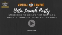 Virtual DEI Campus Launch Party video skin (Graphic: Business Wire)