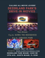(BPRW) DEZERLAND PARK MIAMI LAUNCHES DRIVE-IN MOVIES DURING COVID-19 PANDEMIC