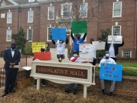 (BPRW) Citizens for a Pro-Business Delaware Joins Pastor Hackett's Protest for Diversity on Chancery Court 