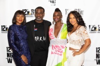 People: Chioma Chukwuka, Michael Djaba, Meschida Philip and LisaRaye McCoy | Photo by: Go2Fete at the 4th edition of 1261 Film Festival, Grenada 2022