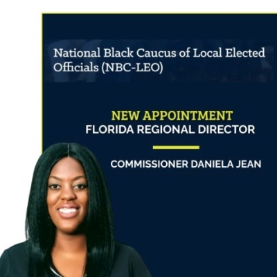 (BPRW) North Miami Beach Commissioner Daniela Jean Appointed to the National Black Caucus of Local Elected Officials (NBC-LEO) | Press releases