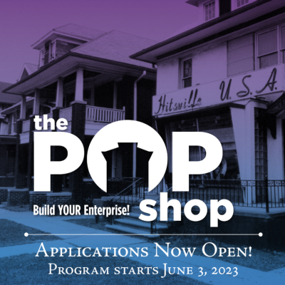 (BPRW) APPLICATIONS NOW OPEN FOR THE POP SHOP | Press releases