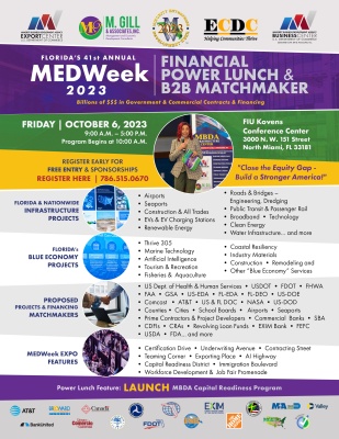 (BPRW) Get Access to  Government and Commercial Contracts and Financing  at Florida’s 41st  Annual MEDWeek 2023 | Tech Zone Daily