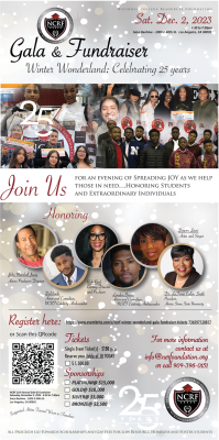 (BPRW) National College Resources Foundation Celebrates 25 Years with Annual Gala & Fundraiser | Press releases