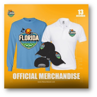 (BPRW) Celebrate Game Day in Style with the Official Merchandise for the First Annual Florida Beach Bowl | Press releases