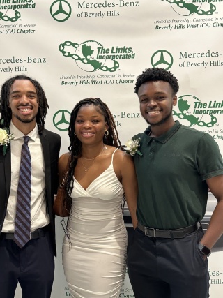 BHW Links Scholars Ahmir Magee, Prudence Oniha and Ronald Wicks