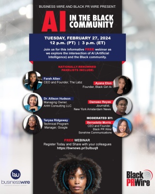 (BPRW) Free Black History Month Webinar will Discuss AI in the Black Community | Press releases