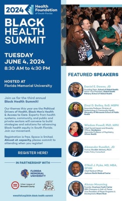 (BPRW) Health Foundation of South Florida Hosts Third Annual Black Health Summit to Drive Positive Change in Community Health Equity | Press releases