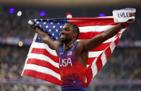 (BPRW) The Fastest Man in the World: Noah Lyles Wins Men’s 100-Meter Gold in Paris