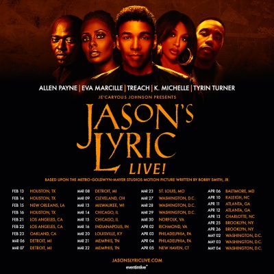 (BPRW) JE’CARYOUS JOHNSON BRINGS ICONIC LOVE STORY JASON’S LYRIC TO THE STAGE WITH ALL-STAR CAST ALLEN PAYNE, K. MICHELLE, EVA MARCILLE, TREACH & MORE! | Press releases