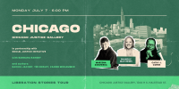 (BPRW) UIC’s Chicago Justice Gallery to Host Liberation Stories Book Event with Leading Movement Communicators