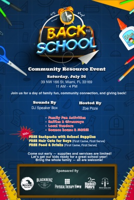 (BPRW) Executive Medical Group of North Miami Beach to Host Back-to-School Community Resource Event on July 26 | Black PR Wire, Inc.