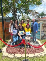 The revamped outdoor space includes a quiet area where the girls can relax, reflect and recharge equipped with a solar light, bench for rest and reflection, along with a plaque engraved with an inspiring quote by Maya Angelou.