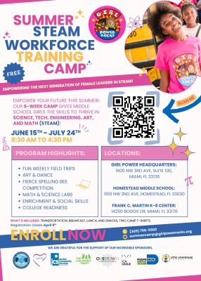(BPRW) Girl Power Rocks Opens Registration for 2026 Summer STEAM Workforce Training Camp for Middle School Girls | Black PR Wire, Inc.