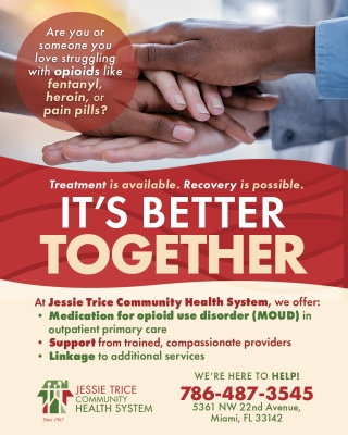(BPRW) Jessie Trice Community Health System  launches the Better Together initiative  to combat Opioid Addiction