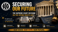 (BPRW) Securing Our Future – The Supreme Court Decision on the Voting Rights Act