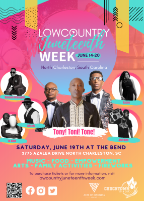 BPRW) Lowcountry Juneteenth Celebrates African-American Holiday with  Celebrity Performances, Arts & Culture | Press releases | Black PR Wire,  Inc.
