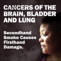 Cancer risks from secondhand smoke (Graphic: Business Wire)
