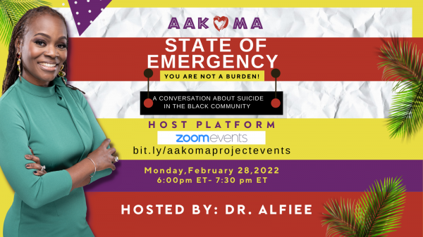 (BPRW) The AAKOMA Project says “You Are Not A Burden” with Inaugural Event for Healing and Support | Press releases
