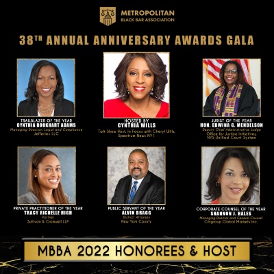 (BPRW) Metropolitan Black Bar Association 38th Annual Anniversary Gala | Press releases