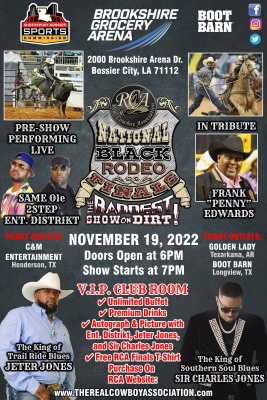 (BPRW) Fine Art Meets Real Cowboys During The Black Rodeo Finals | Press releases