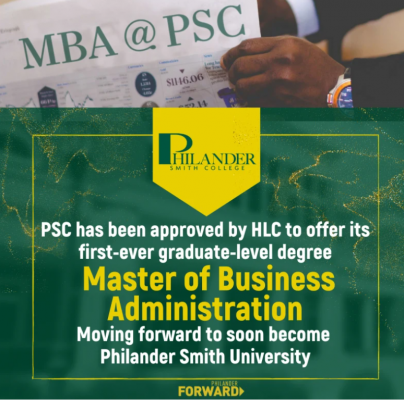 (BPRW) Philander Smith College is approved to offer its first master’s degree program | Press releases