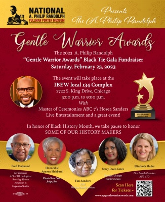 (BPRW) A. Philip Randolph “Gentle Warrior Awards” Gala features Historic Presentations to National Labor Leaders | Press releases